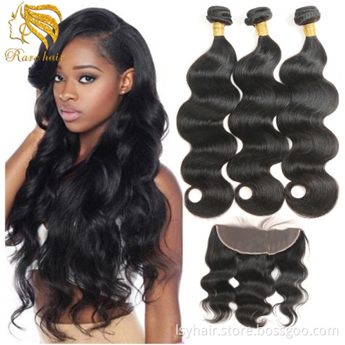 Wholesale Brazilian Virgin Hair Extensions Durban South Africa,Human Hair Bundles Virgin Brazilian Hair With Frontal